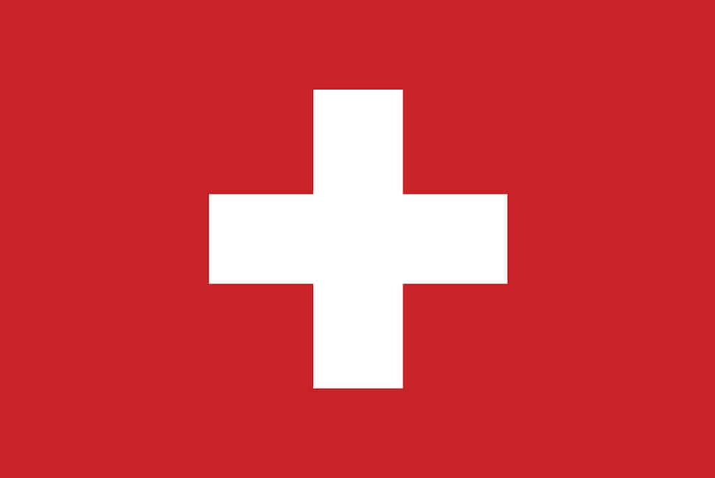 Flag of Switzerland also known as the Swiss flag