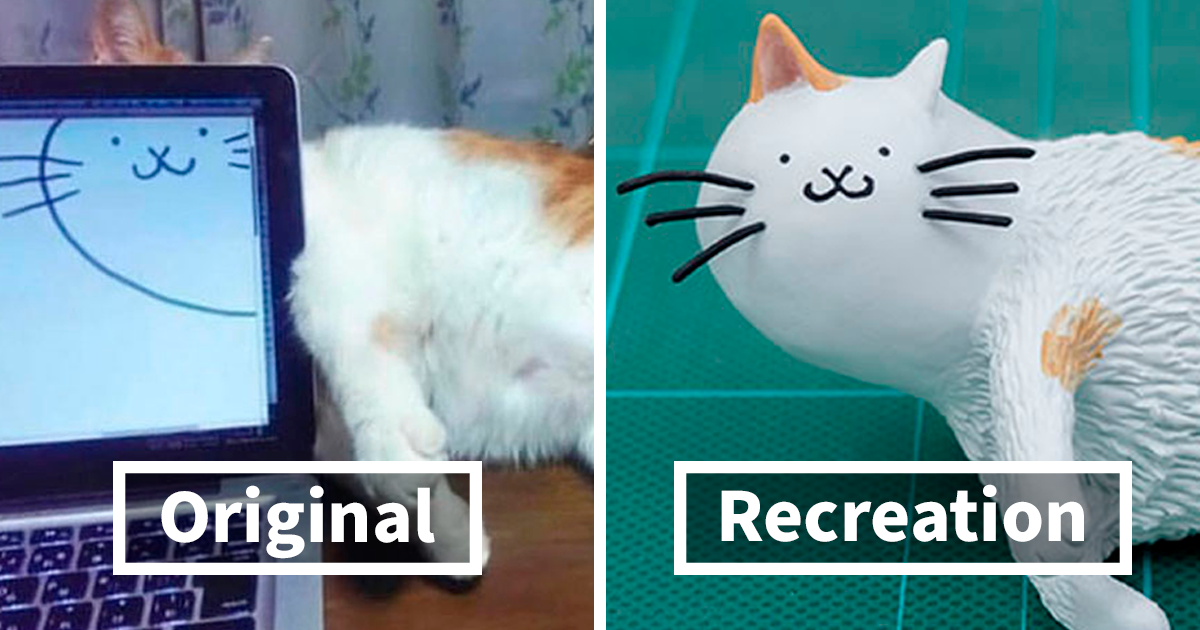 Japanese Artist Turns 40 Iconic Animal Memes Into Sculptures, And It’s Hard To Tell Which Are Funnier (New Pics)