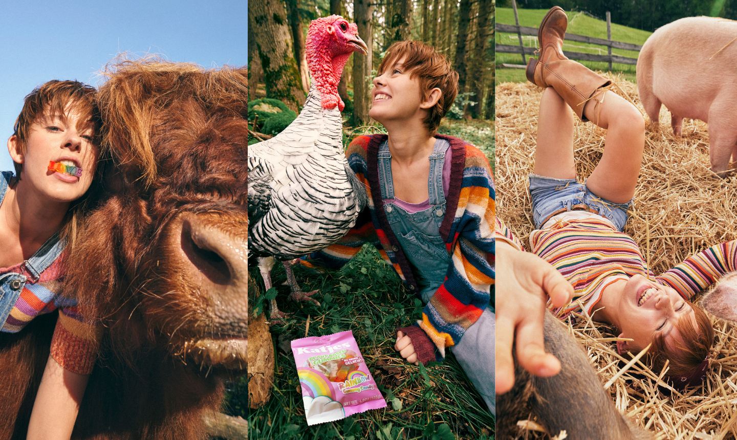 Katjes USA Spotlights Animal Kindness with New Campaign and Supports Animal Sanctuary The Gentle Barn